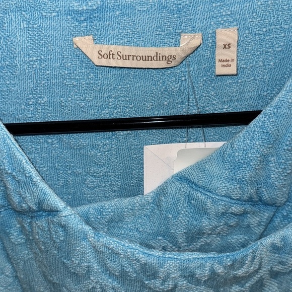 Soft Surroundings jacket Urban Escape Topper Top Tunic
Meadowbrook Button Pocket - Picture 5 of 5